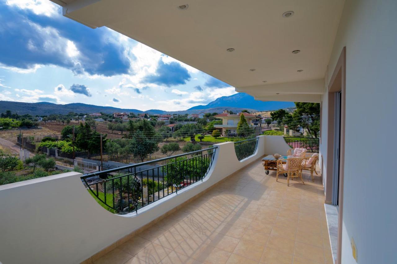 Ocean View Villa Kinetta  Ngoại thất bức ảnh