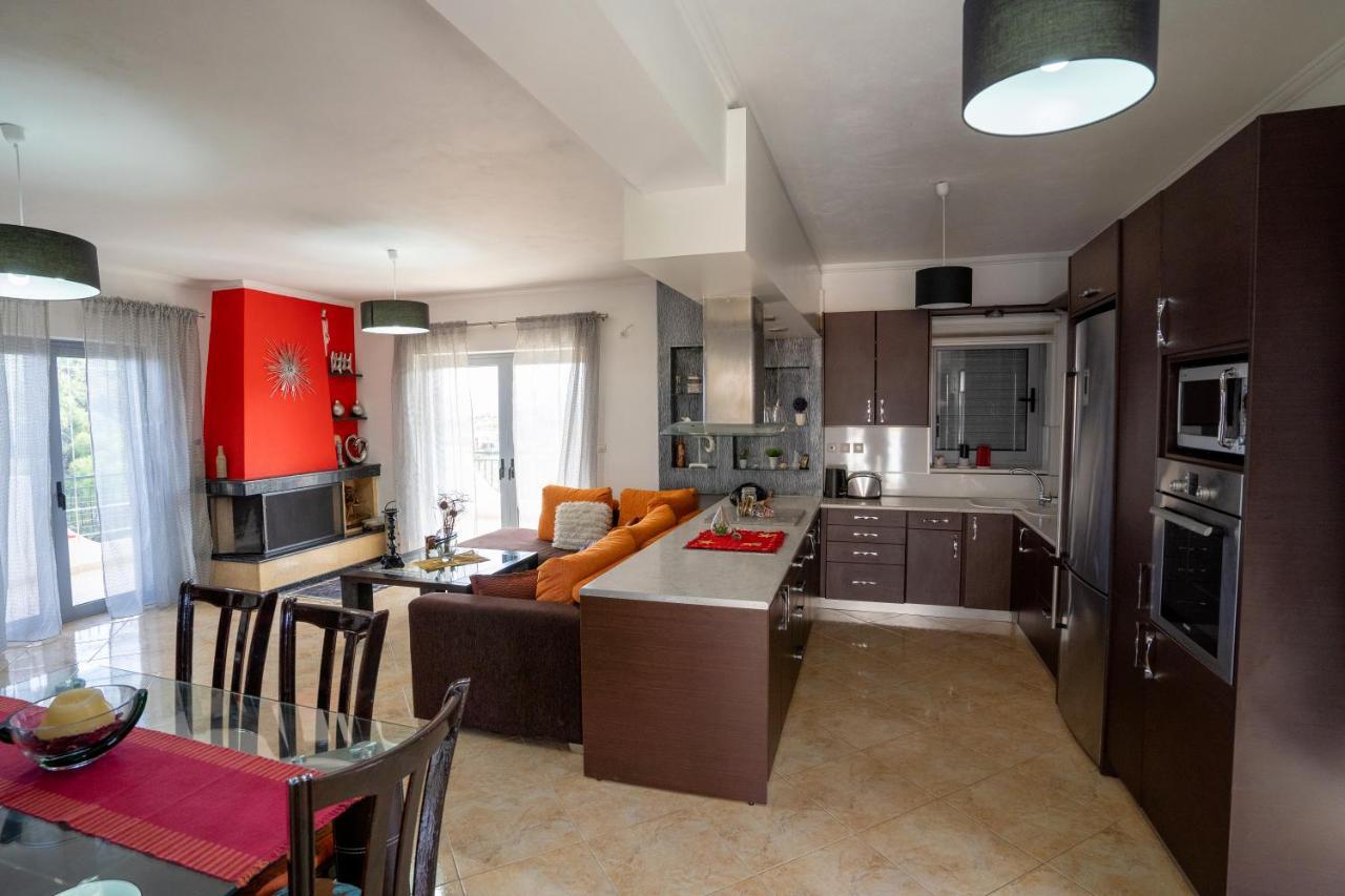 Ocean View Villa Kinetta  Ngoại thất bức ảnh