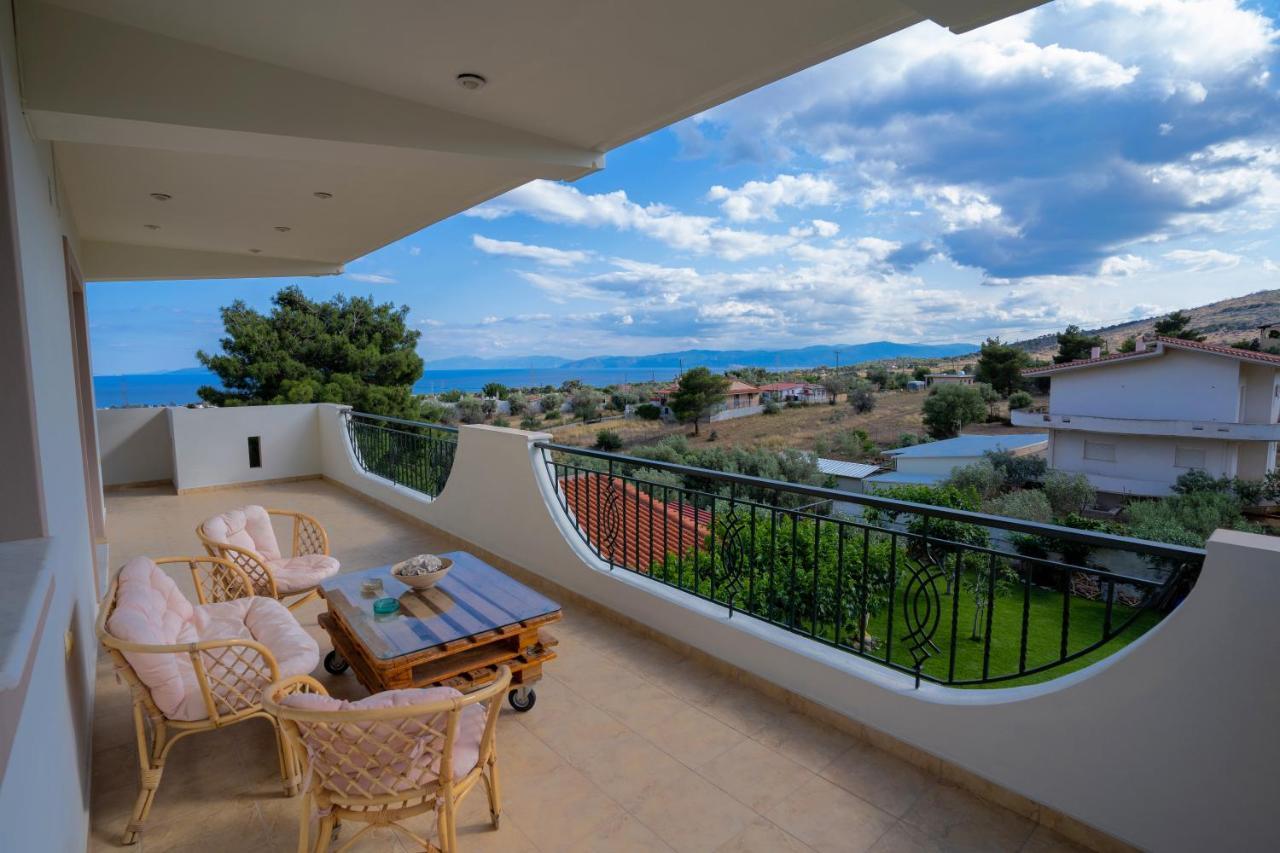 Ocean View Villa Kinetta  Ngoại thất bức ảnh