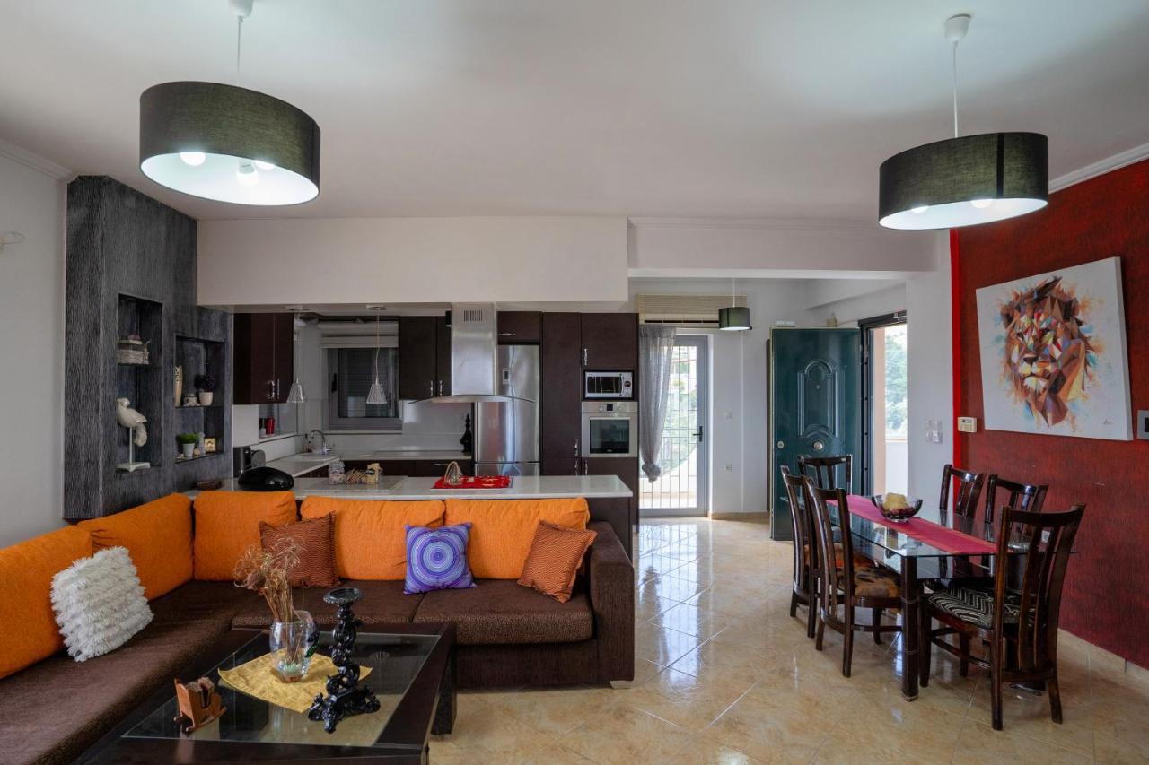 Ocean View Villa Kinetta  Ngoại thất bức ảnh