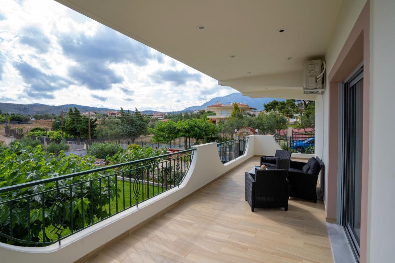 Ocean View Villa Kinetta  Ngoại thất bức ảnh
